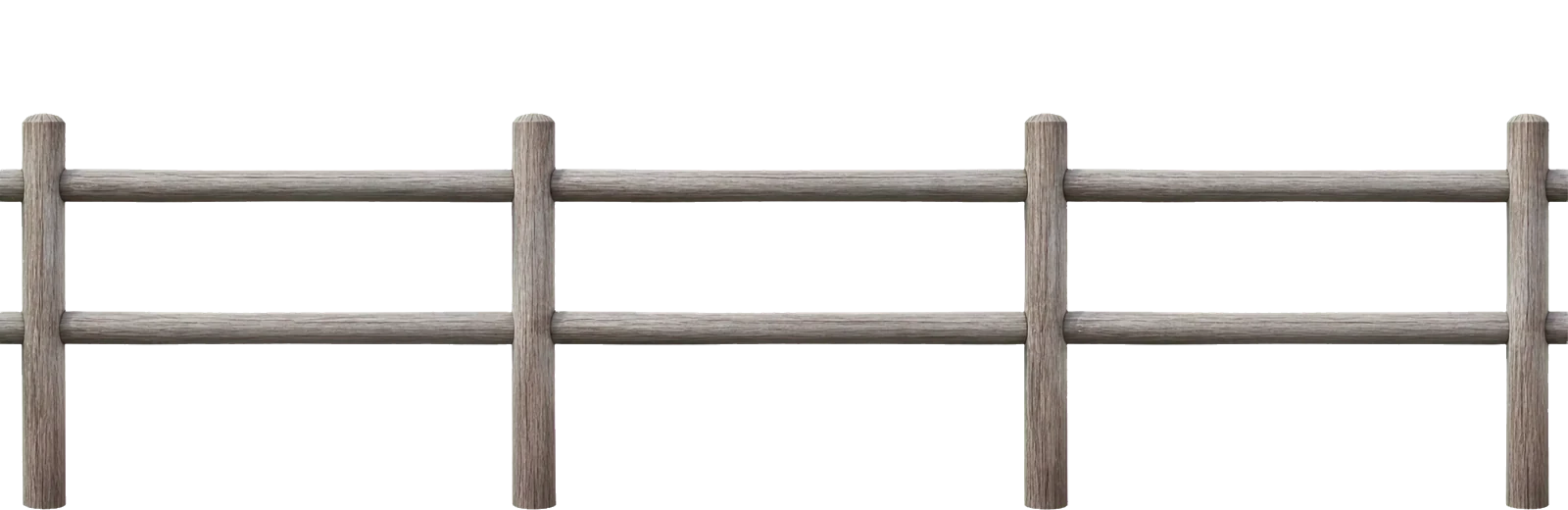 A wooden fence